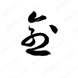 孫萬(wàn)民寫(xiě)的草字愈